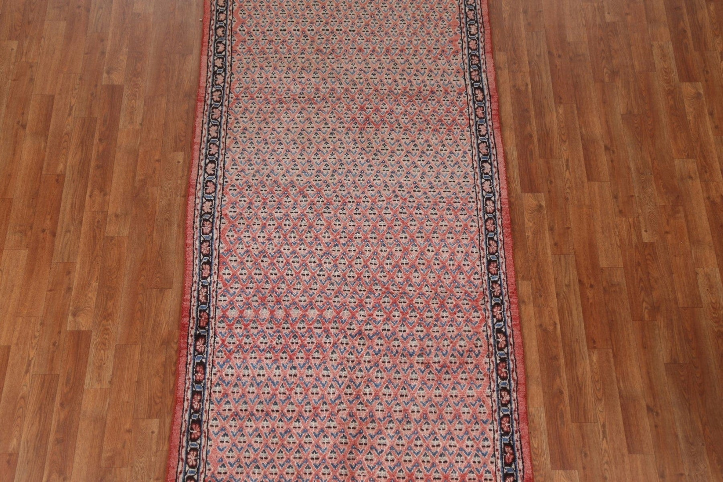 Boteh Botemir Persian Runner Rug 4x9