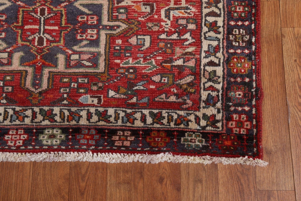 Vegetable Dye Heriz Bakhshayesh Persian Runner Rug 4x13