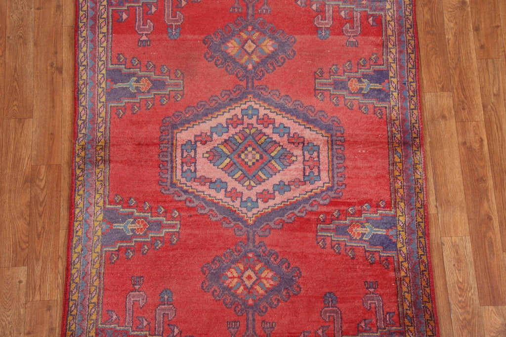 Red Geometric Viss Persian Area Rug 3x5