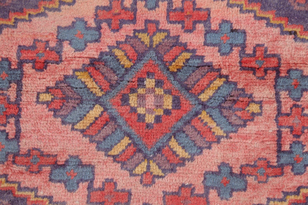 Red Geometric Viss Persian Area Rug 3x5