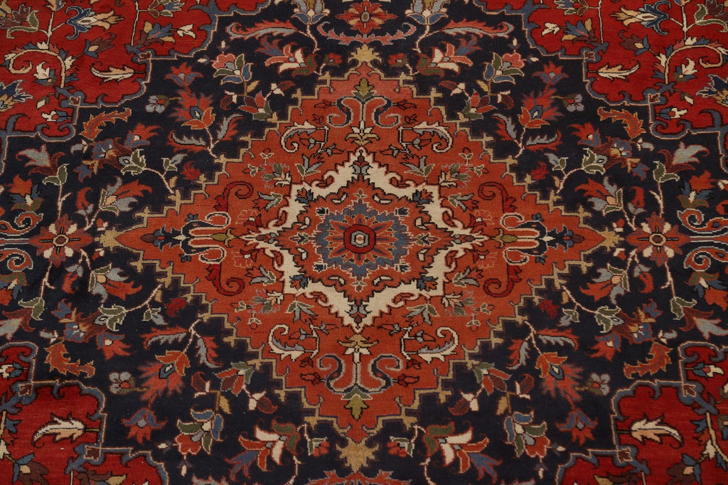 Vegetable Dye Heriz Palace Size Persian Rug 11x16