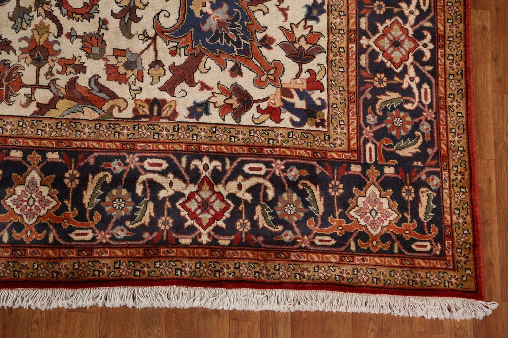 Vegetable Dye Heriz Palace Size Persian Rug 11x16