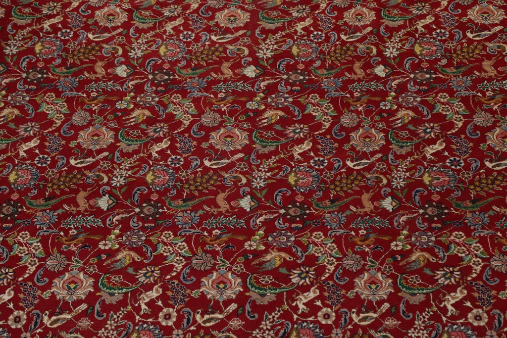 Vegetable Dye Tabriz Palace Size Persian Rug 15x19