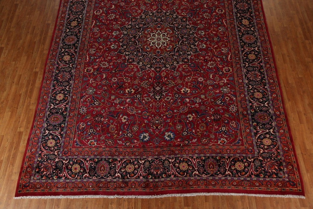 Vegetable Dye Mashad Large Persian Rug 12x16