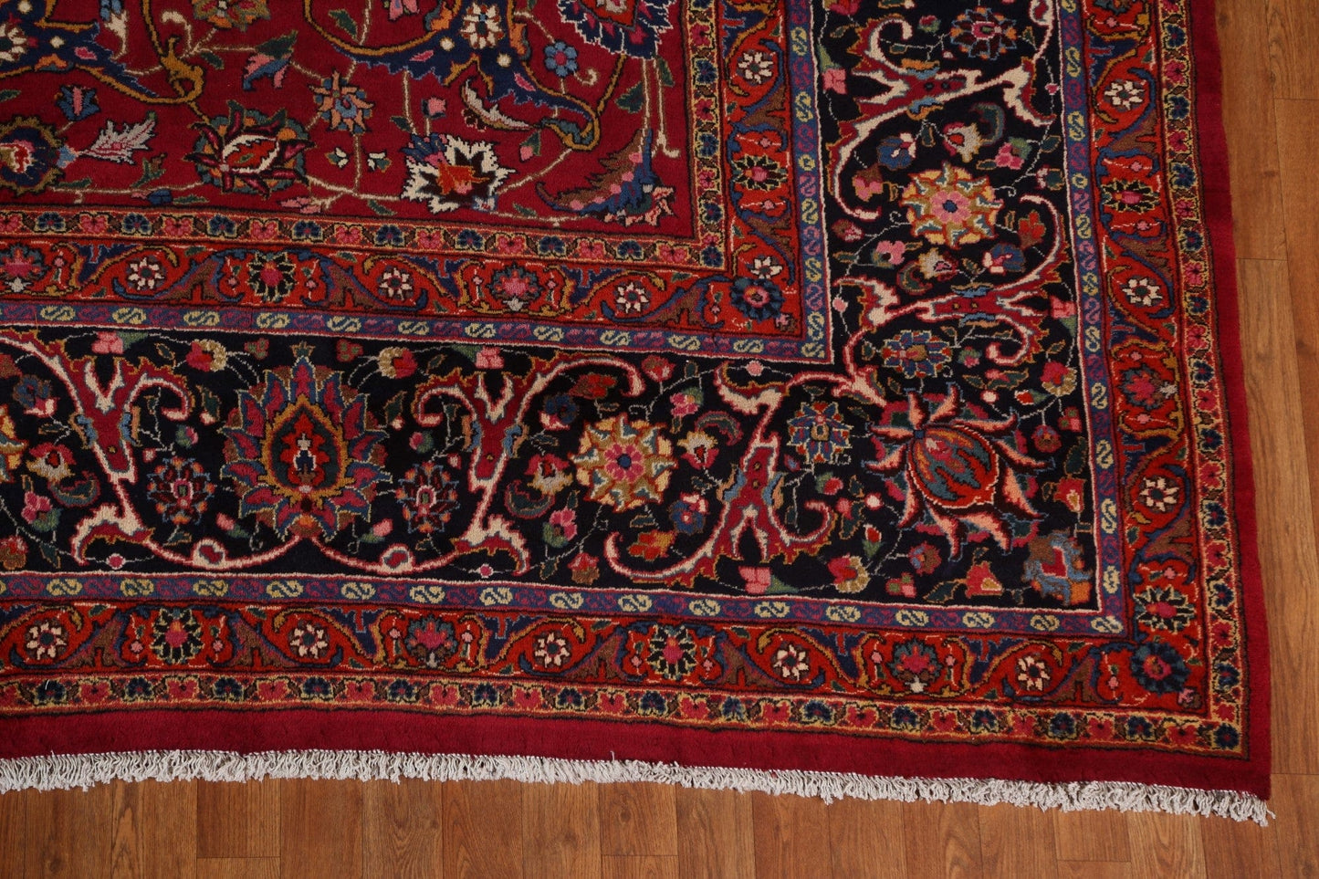 Vegetable Dye Mashad Large Persian Rug 12x16