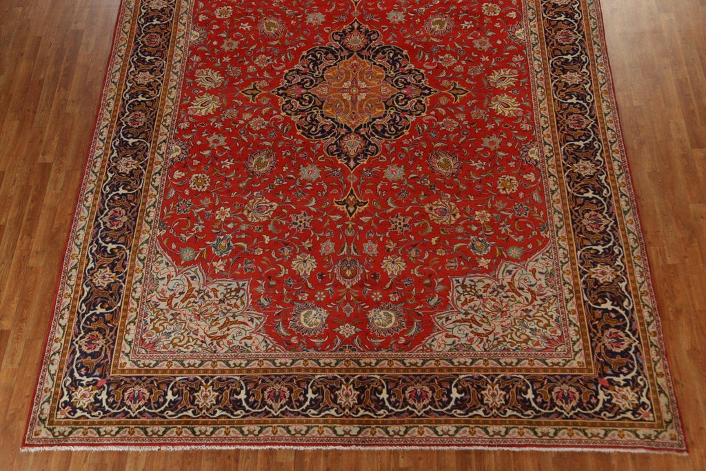 Vegetable Dye Sarouk Persian Area Rug 10x14