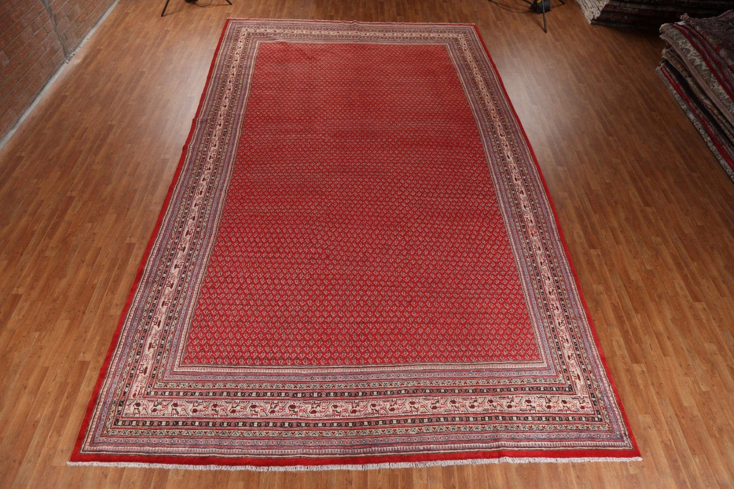 Palace Size Boteh Botemir Persian Rug 11x18