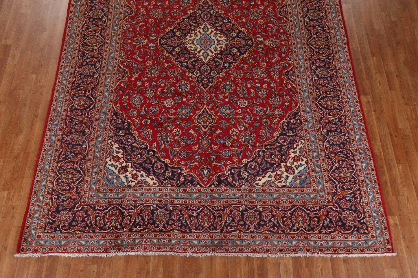 Traditional Red Kashan Persian Area Rug 8x12