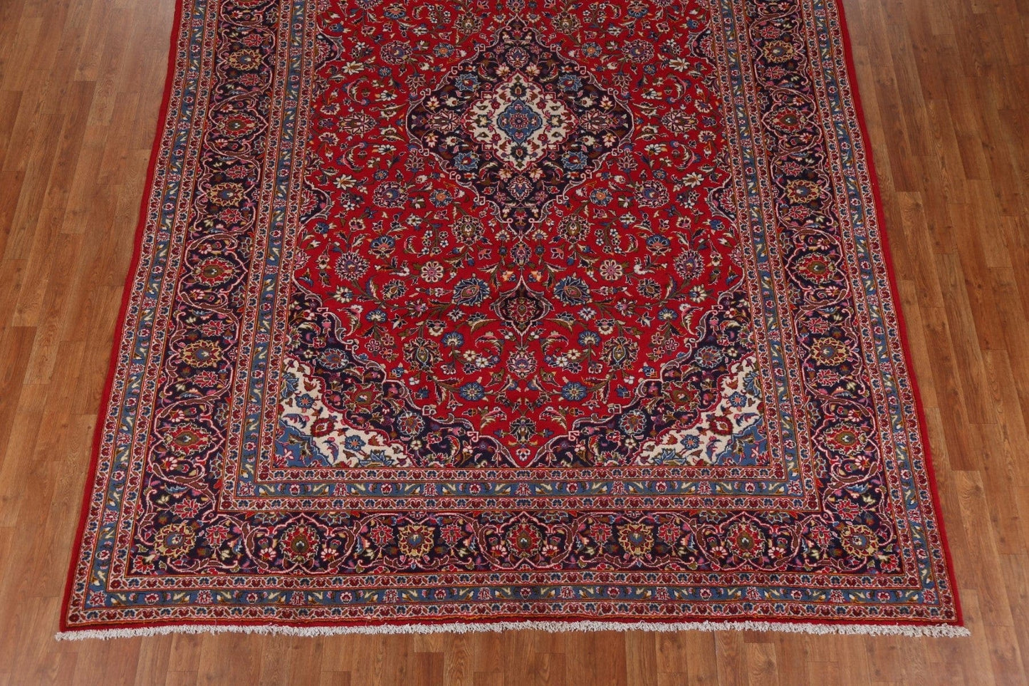 Traditional Red Kashan Persian Area Rug 8x11