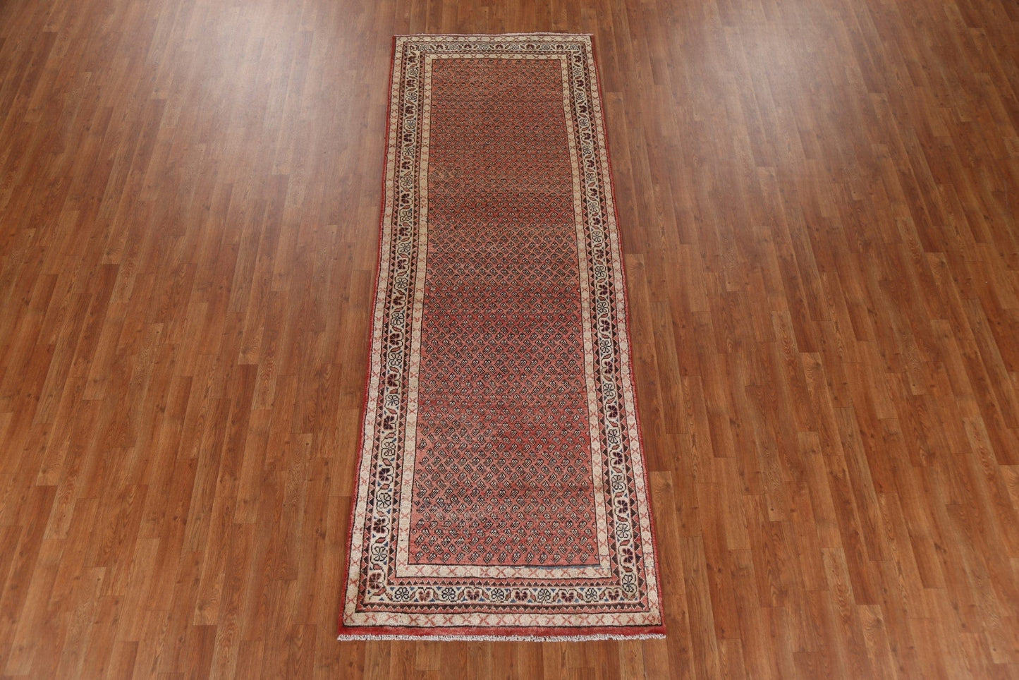 Boteh Botemir Persian Runner Rug 3x9