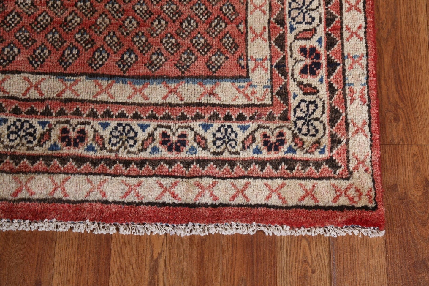 Boteh Botemir Persian Runner Rug 3x9