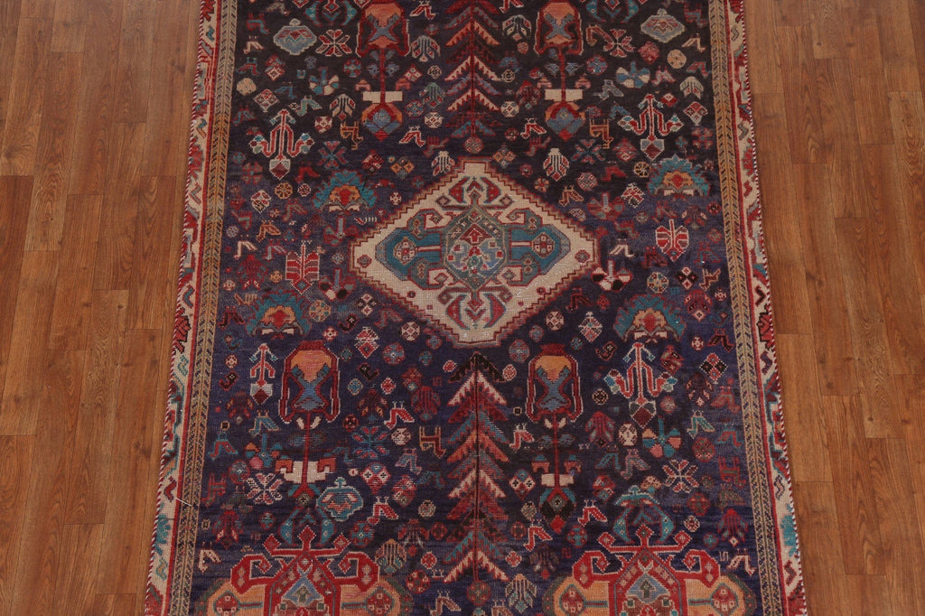 Tribal Geometric Kashkoli Persian Area Rug 5x7