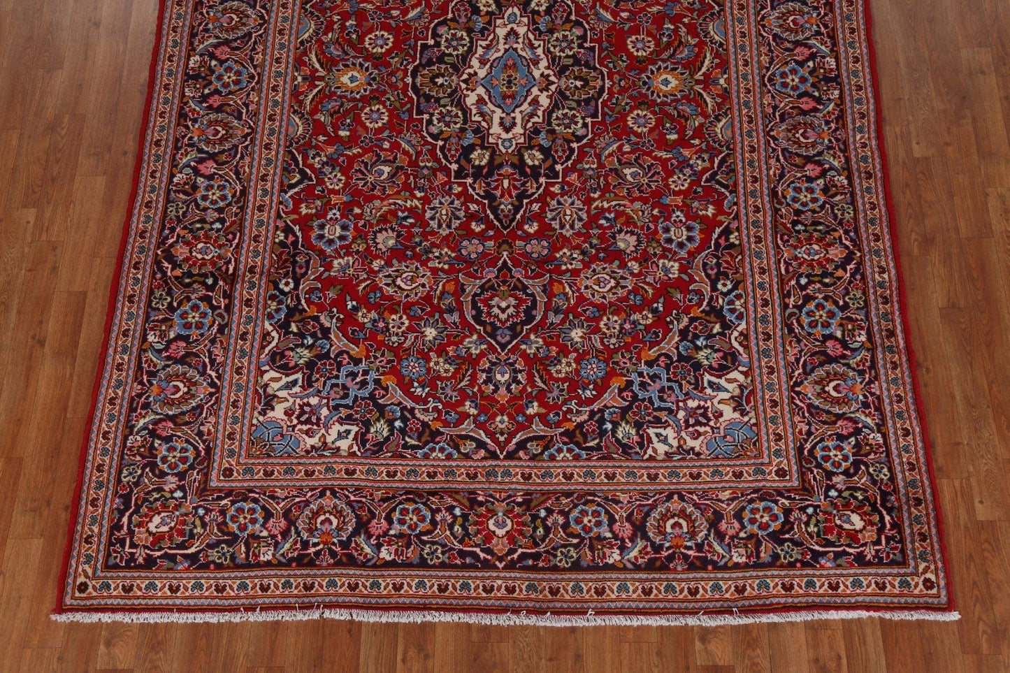 Traditional Wool Kashan Persian Area Rug 7x10