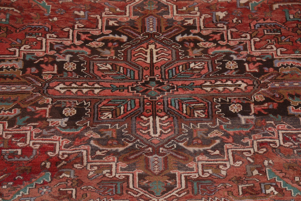 Vegetable Dye Wool Heriz Persian Area Rug 8x10