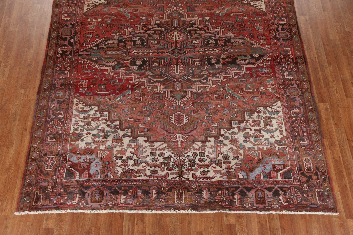 Vegetable Dye Wool Heriz Persian Area Rug 8x10