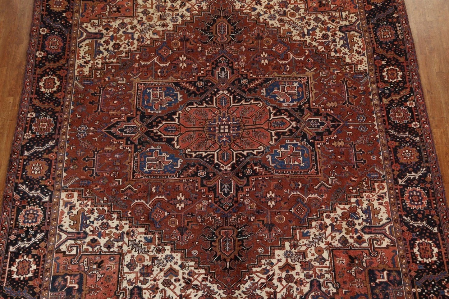 Vegetable Dye Heriz Persian Area Rug 9x10