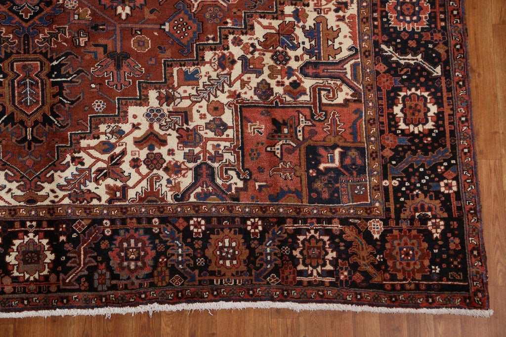 Vegetable Dye Heriz Persian Area Rug 9x10