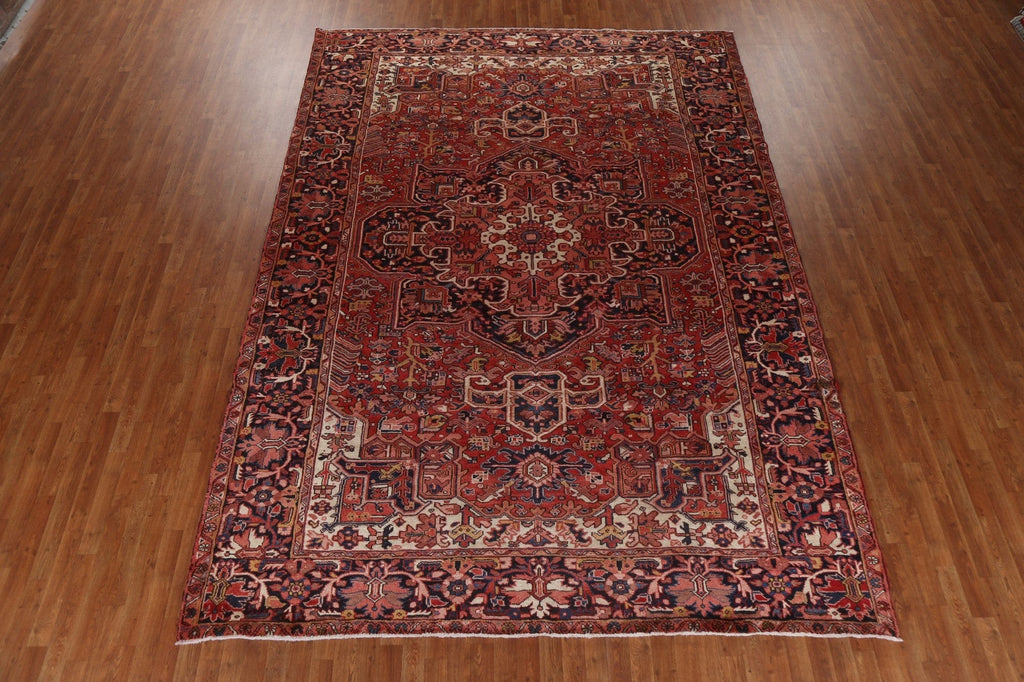 Vegetable Dye Heriz Persian Area Rug 9x13