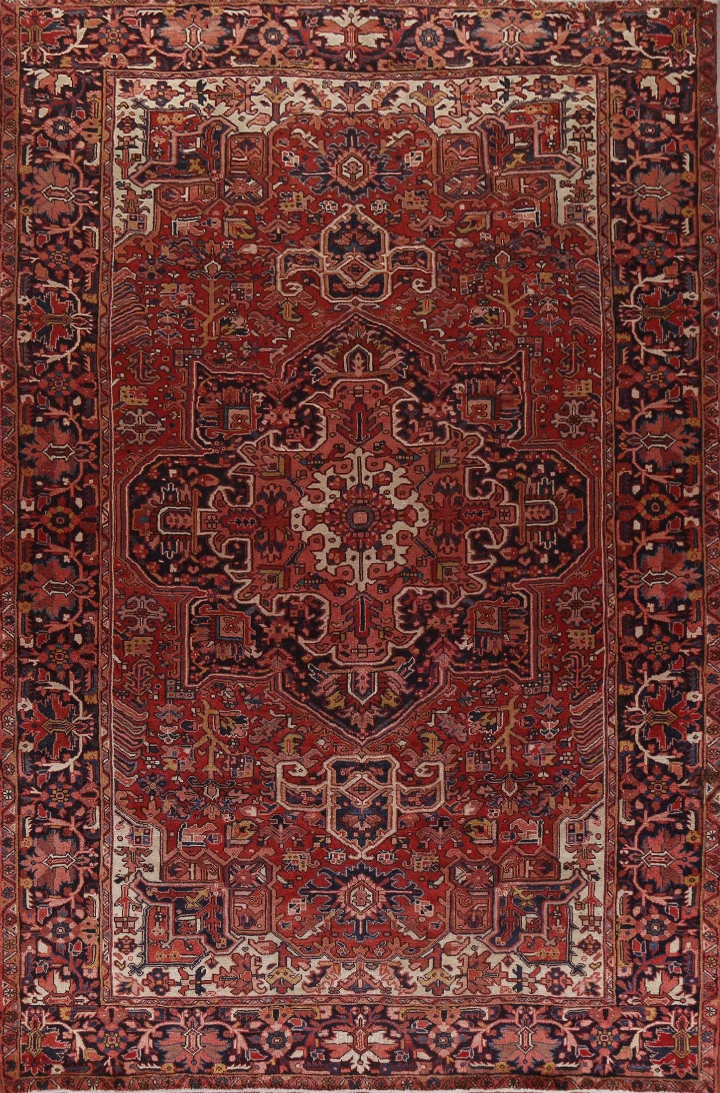 Vegetable Dye Heriz Persian Area Rug 9x13