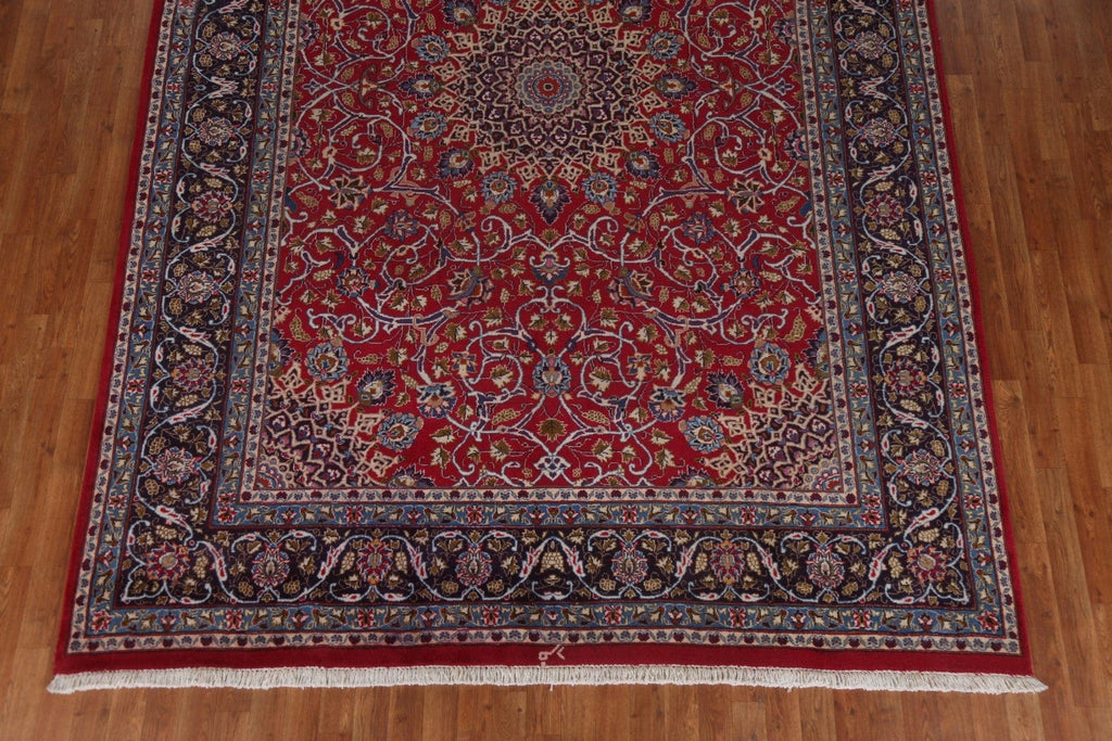 Floral Red Kashmar Persian Area Rug 8x11