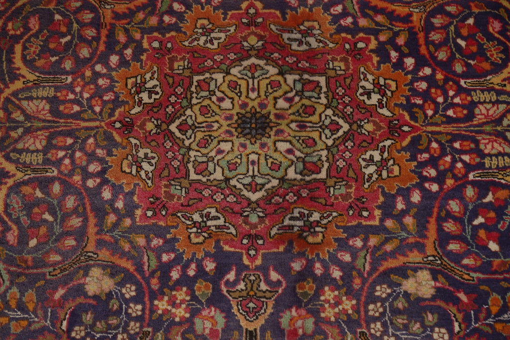 Vintage Wool Tabriz Persian Area Rug 8x12