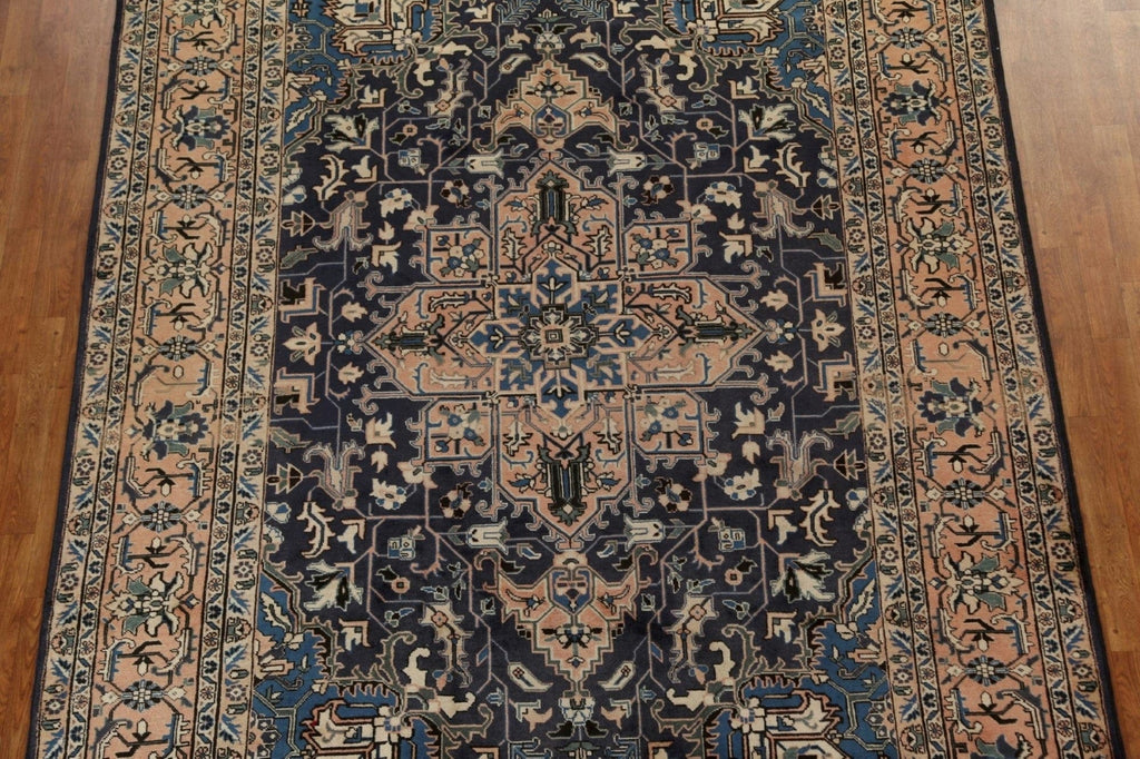 Vegetable Dye Heriz Persian Area Rug 7x11