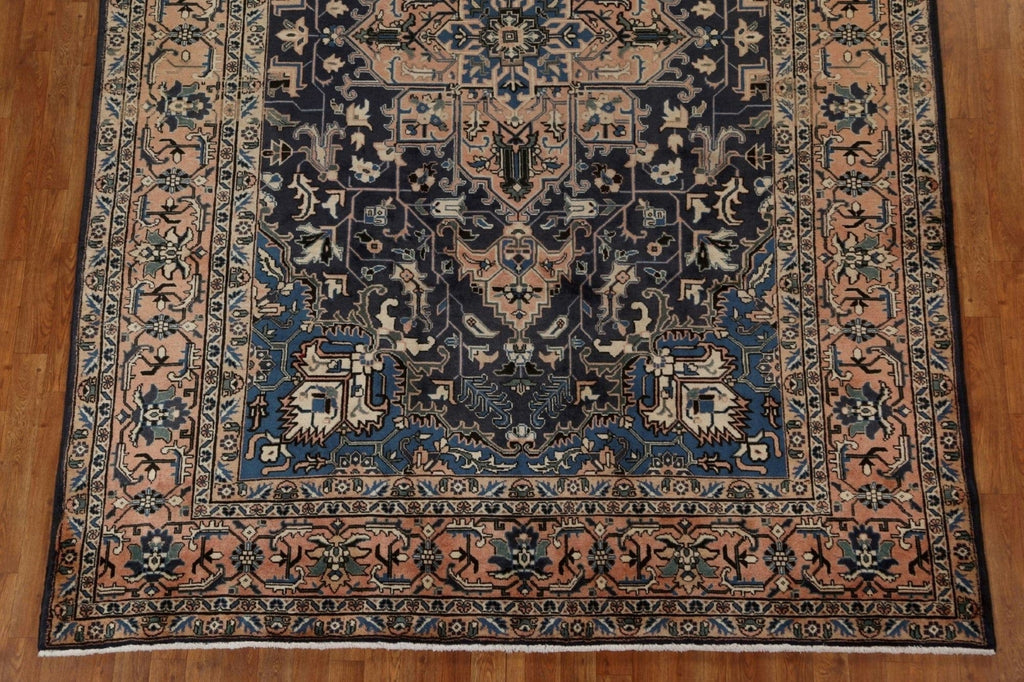 Vegetable Dye Heriz Persian Area Rug 7x11