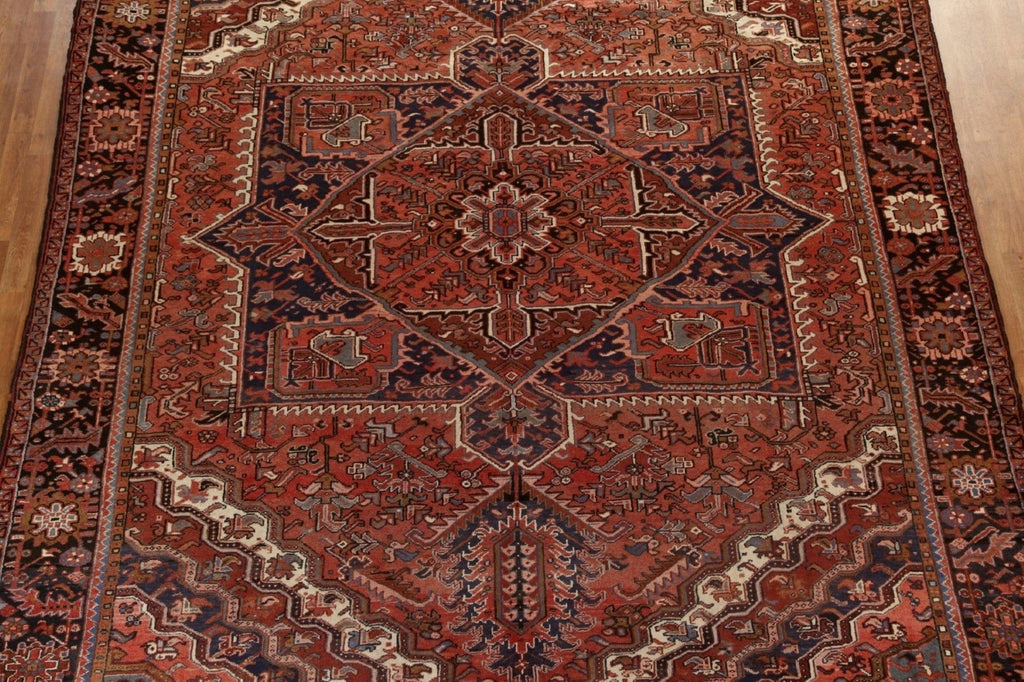 Vegetable Dye Heriz Persian Area Rug 10x13