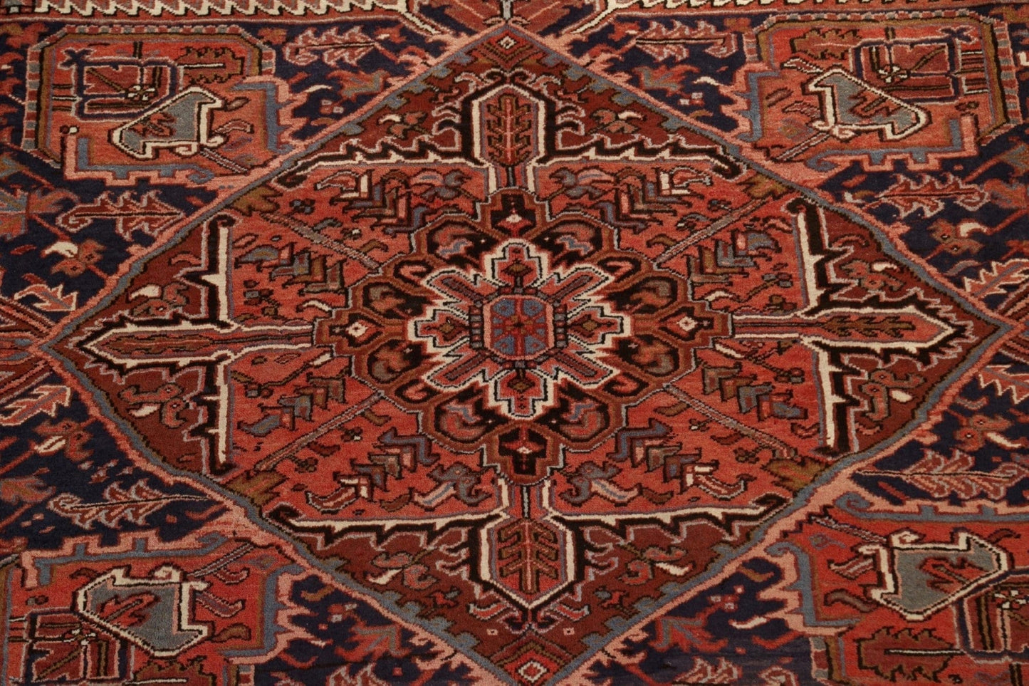 Vegetable Dye Heriz Persian Area Rug 10x13