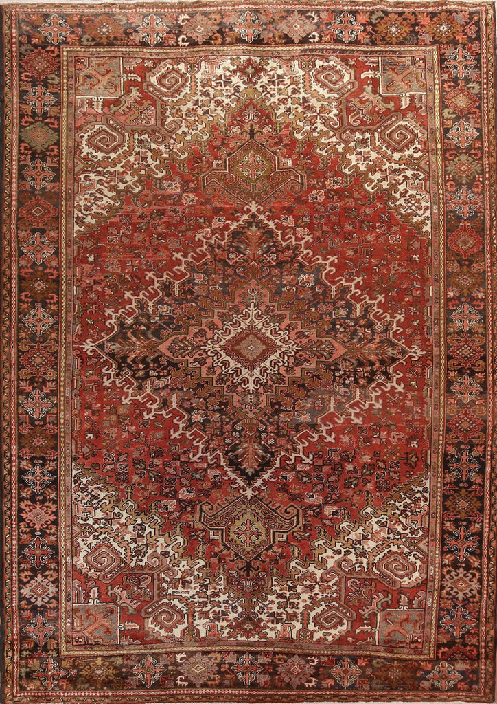 Vegetable Dye Heriz Persian Area Rug 9x12