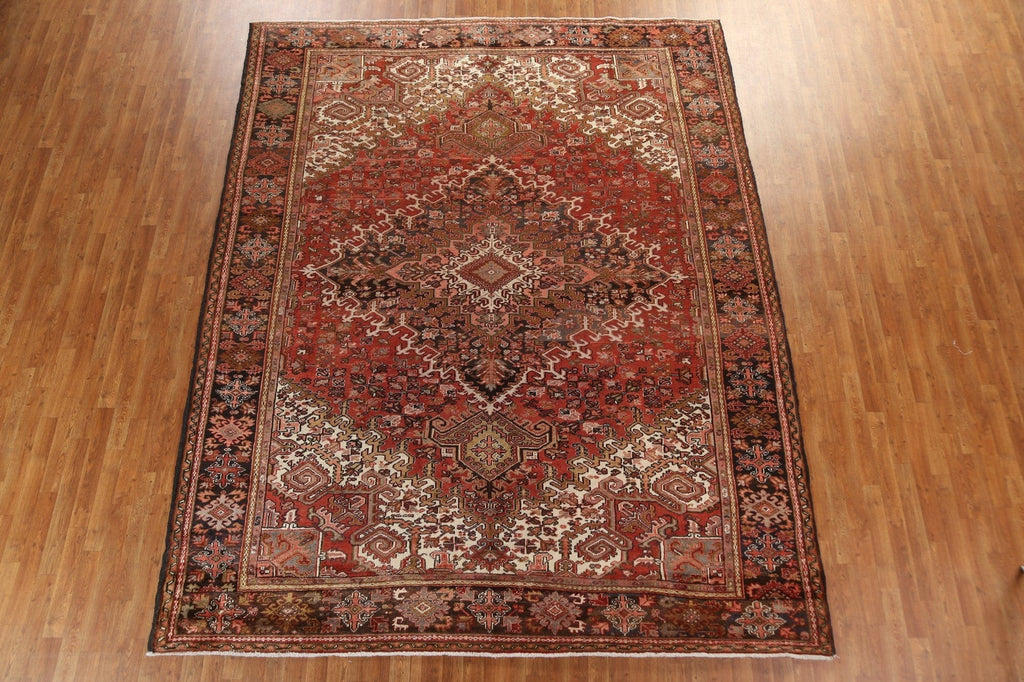 Vegetable Dye Heriz Persian Area Rug 9x12