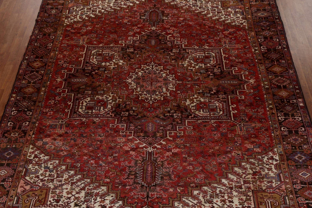 Vegetable Dye Heriz Persian Area Rug 10x13