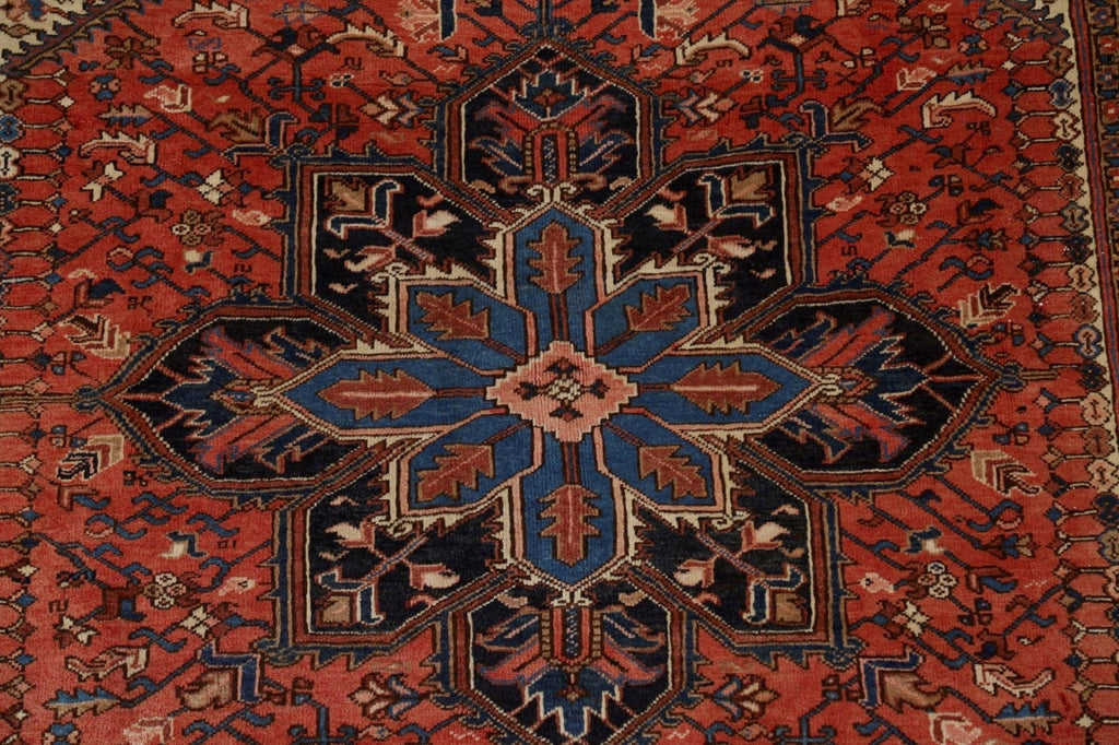 Vegetable Dye Heriz Persian Area Rug 7x10