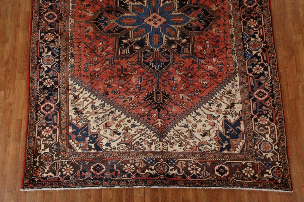 Vegetable Dye Heriz Persian Area Rug 7x10