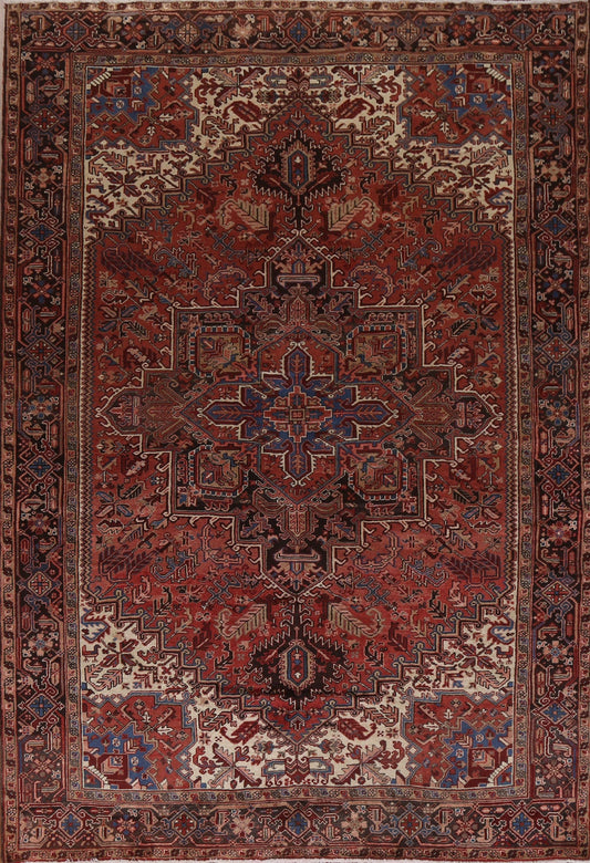 Vegetable Dye Heriz Persian Area Rug 9x11