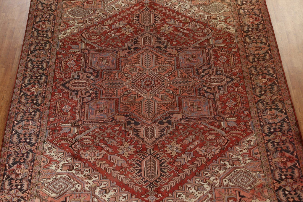 Vegetable Dye Heriz Persian Area Rug 10x13