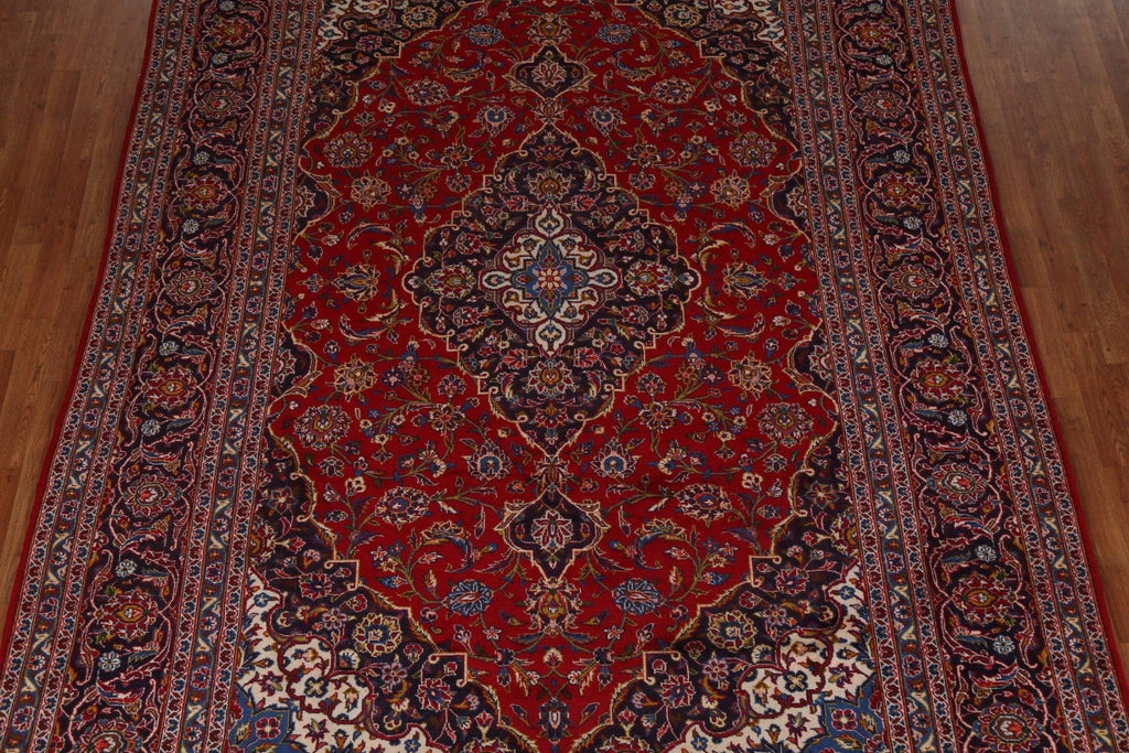 Traditional Wool Kashan Persian Area Rug 8x12