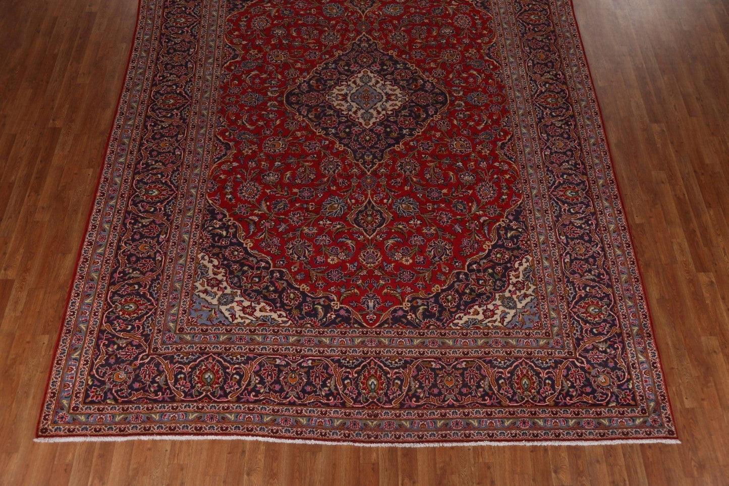 Traditional Wool Kashan Persian Area Rug 10x13