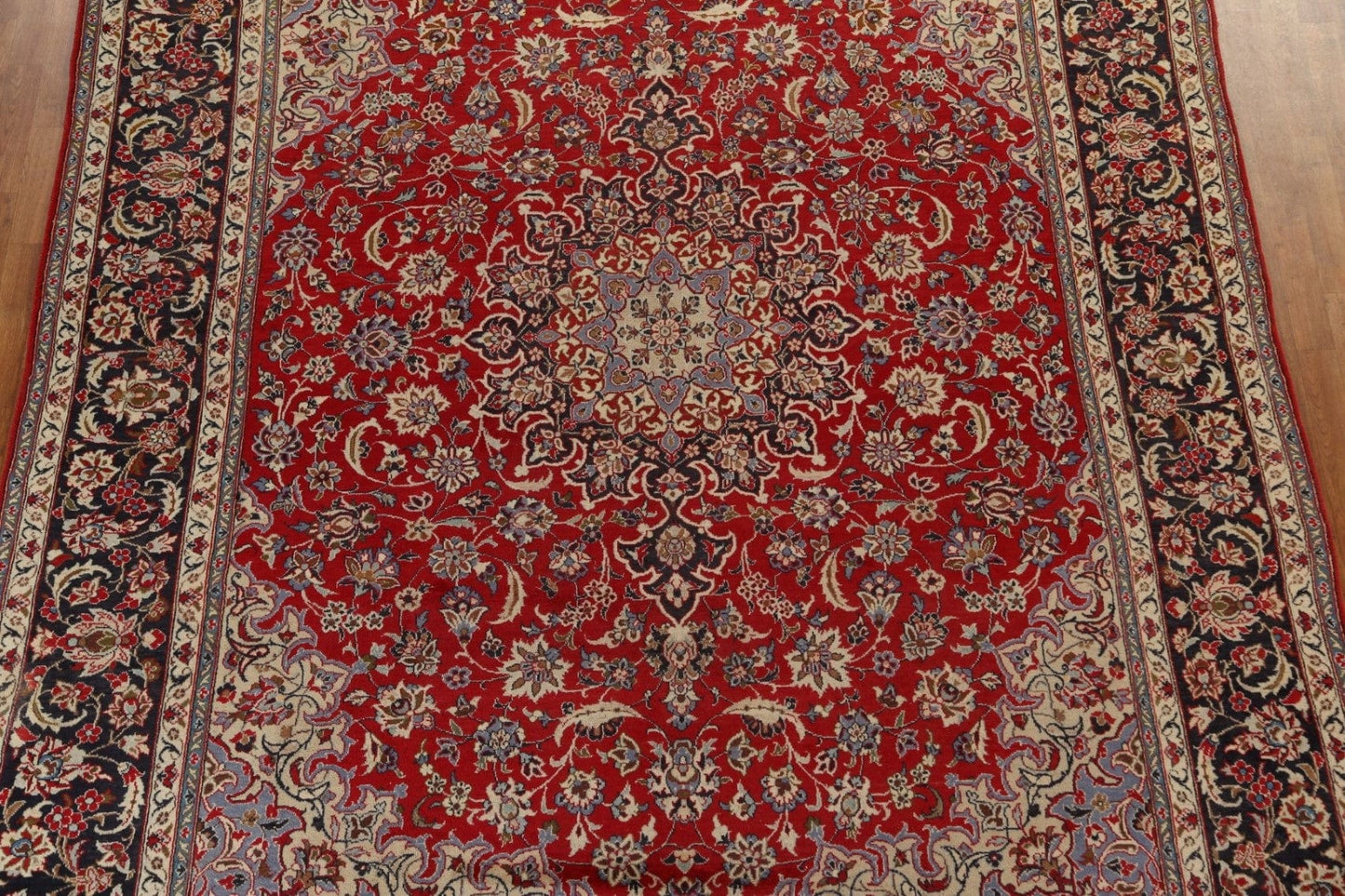 Traditional Wool Najafabad Persian Area Rug 9x13