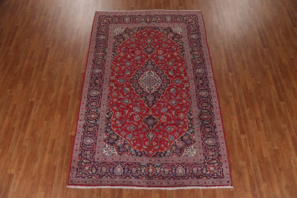 Traditional Kashan Persian Area Rug 7x10