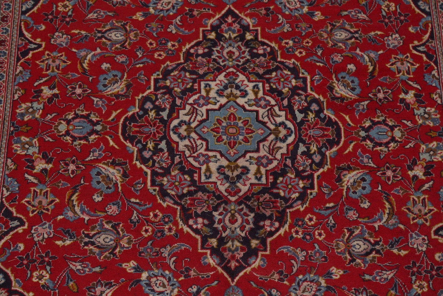 Traditional Kashan Persian Area Rug 7x10