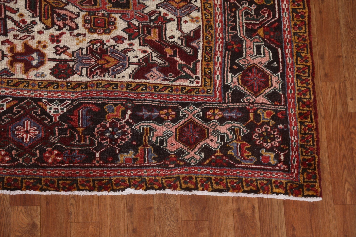 Handmade Wool Heriz Persian Area Rug 10x12