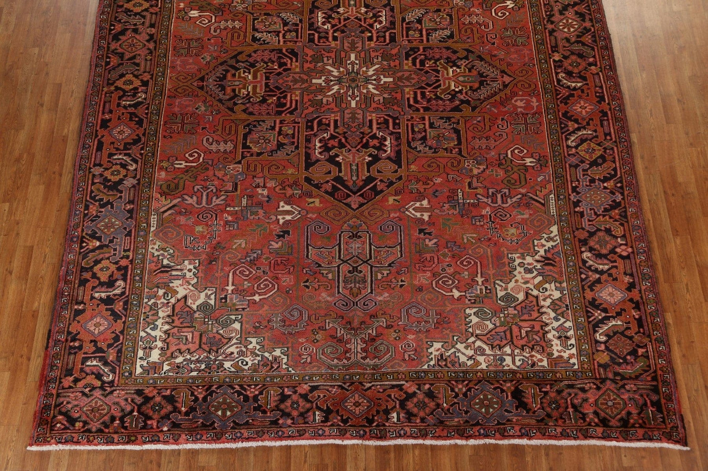 Vintage Wool Heriz Persian Area Rug 10x13