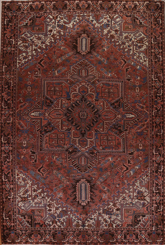 Vegetable Dye Heriz Persian Area Rug 10x13