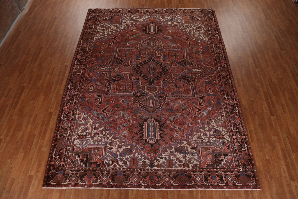 Vegetable Dye Heriz Persian Area Rug 10x13