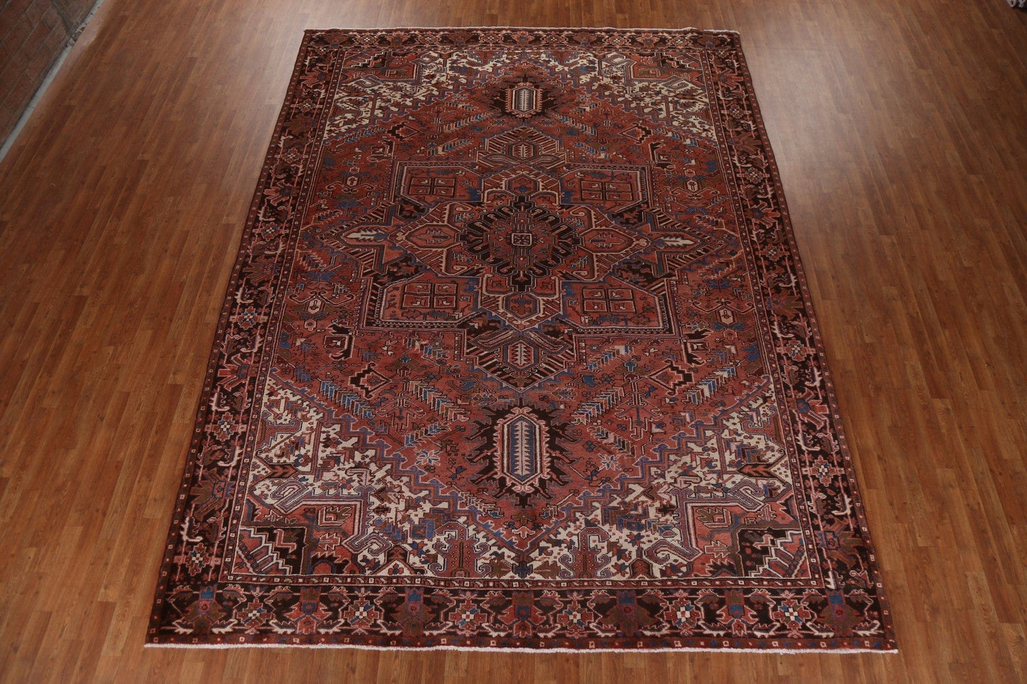 Vegetable Dye Heriz Persian Area Rug 10x13