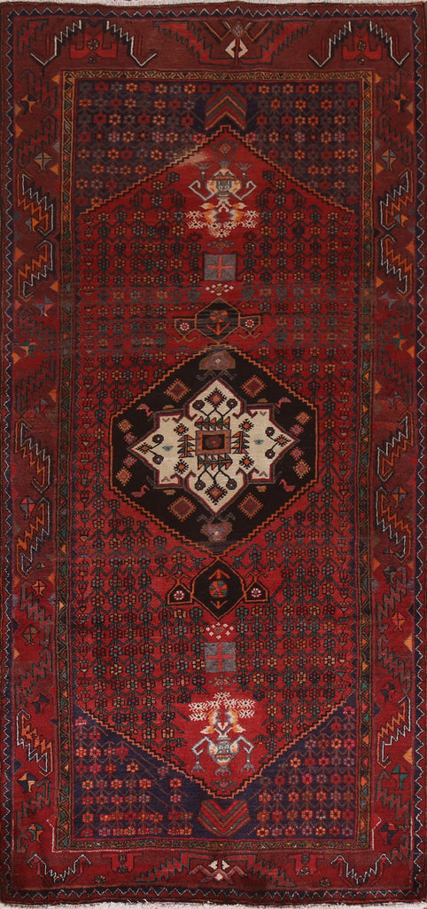 Geometric Zanjan Persian Area Rug 5x10