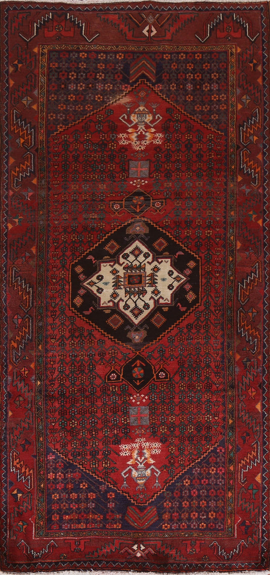 Geometric Zanjan Persian Area Rug 5x10