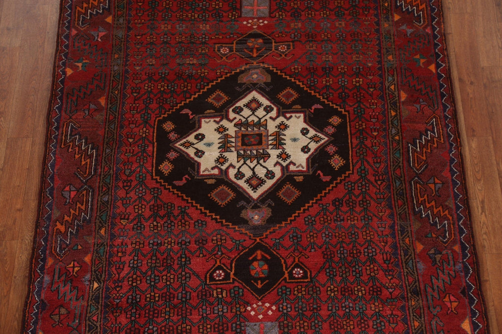 Geometric Zanjan Persian Area Rug 5x10