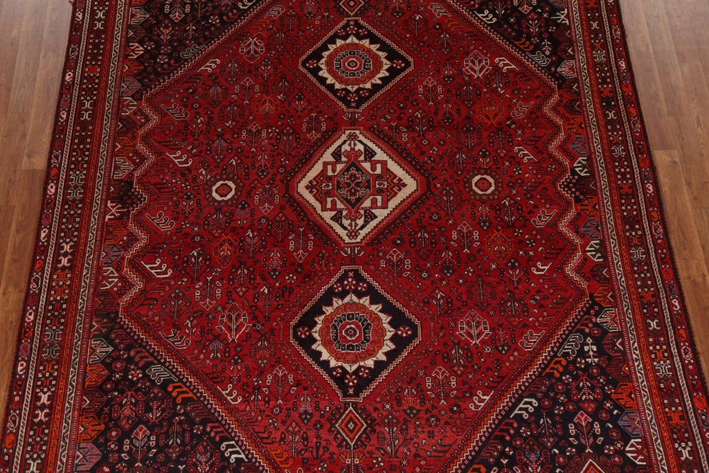 Vegetable Dye Kashkoli Shiraz Persian Area Rug 7x10